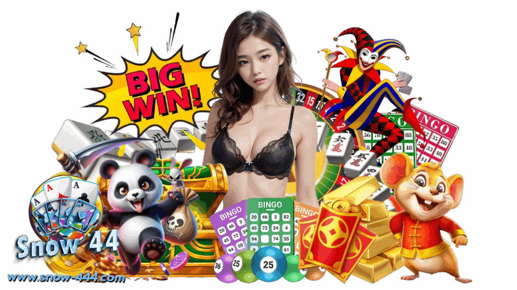 snow444 พนันออนไลน์ลิขสิทธิ์แท้ ลุ้นโบนัสเงินคืนได้ตลอดวัน